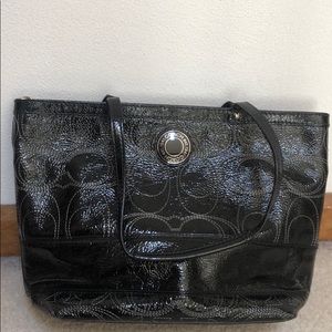 Patent Leather Coach Purse